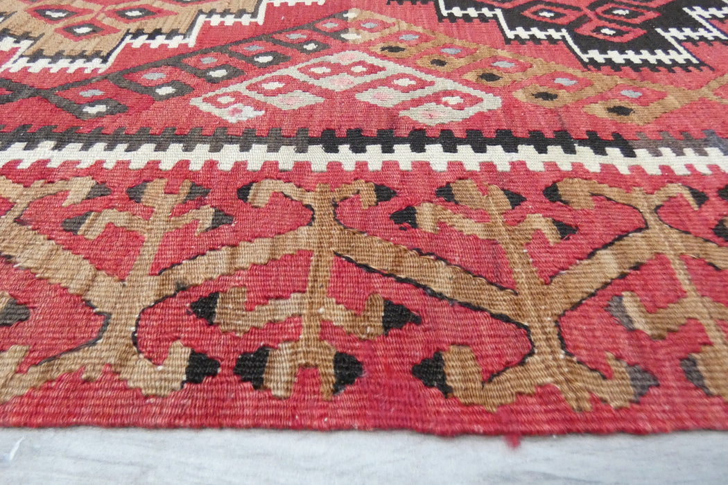 Handmade Fine Turkish Anatolian Kilim Rug Size: 154 x 100cm- Rugs Direct 