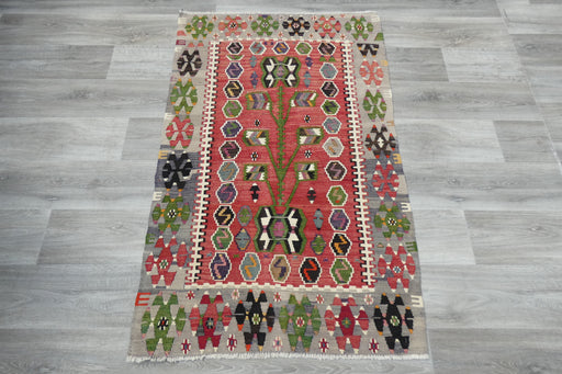 Handmade Fine Turkish Anatolian Kilim Rug Size: 148 x 96cm- Rugs Direct 