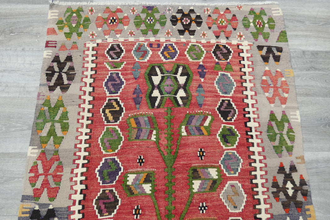 Handmade Fine Turkish Anatolian Kilim Rug Size: 148 x 96cm- Rugs Direct 