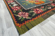 Vintage Moldavian Hand Made Kilim Rug  Size: 173 x 163cm- Rugs Direct 