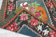 Vintage Moldavian Hand Made Kilim Rug  Size: 173 x 163cm- Rugs Direct 