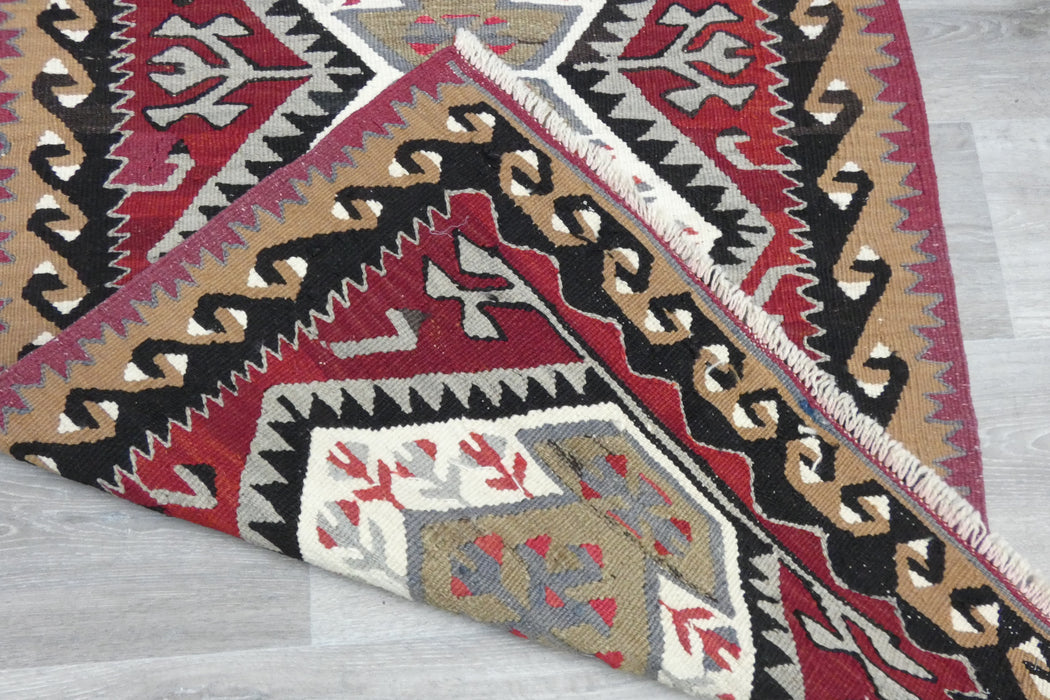 Handmade Fine Turkish Anatolian Kilim Rug Size: 123 x 80cm- Rugs Direct 