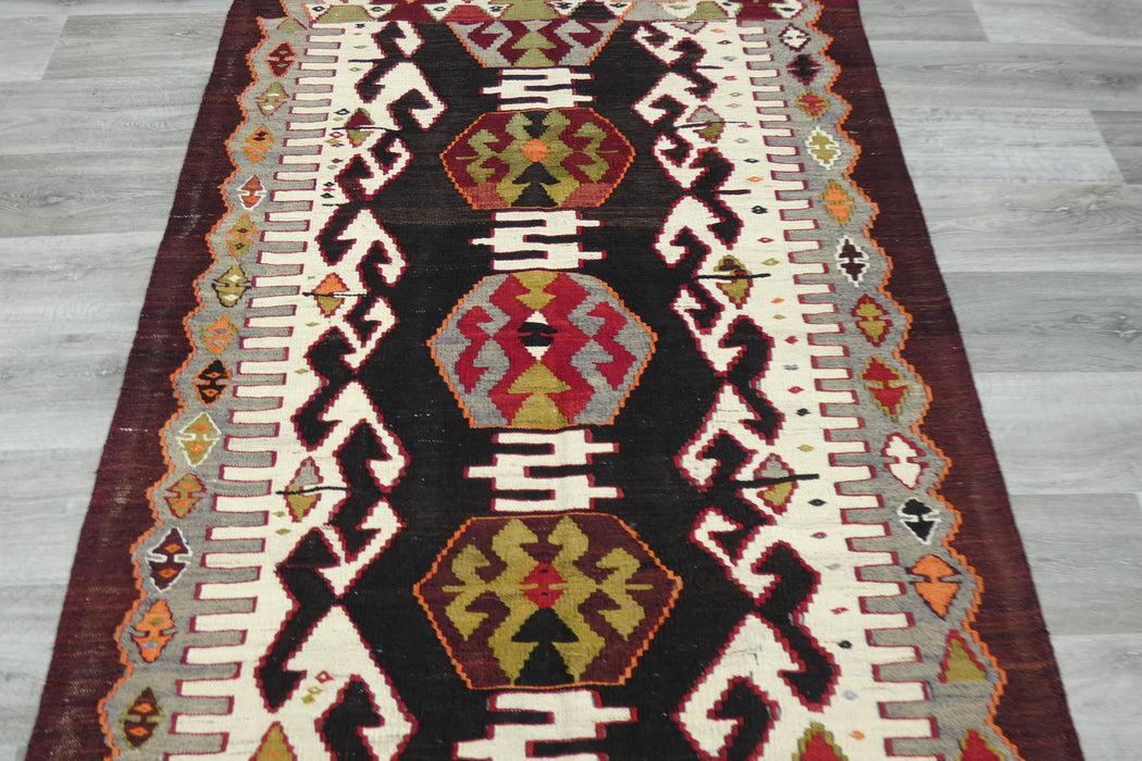 Handmade Fine Turkish Anatolian Kilim Rug Size: 210 x 130cm- Rugs Direct 