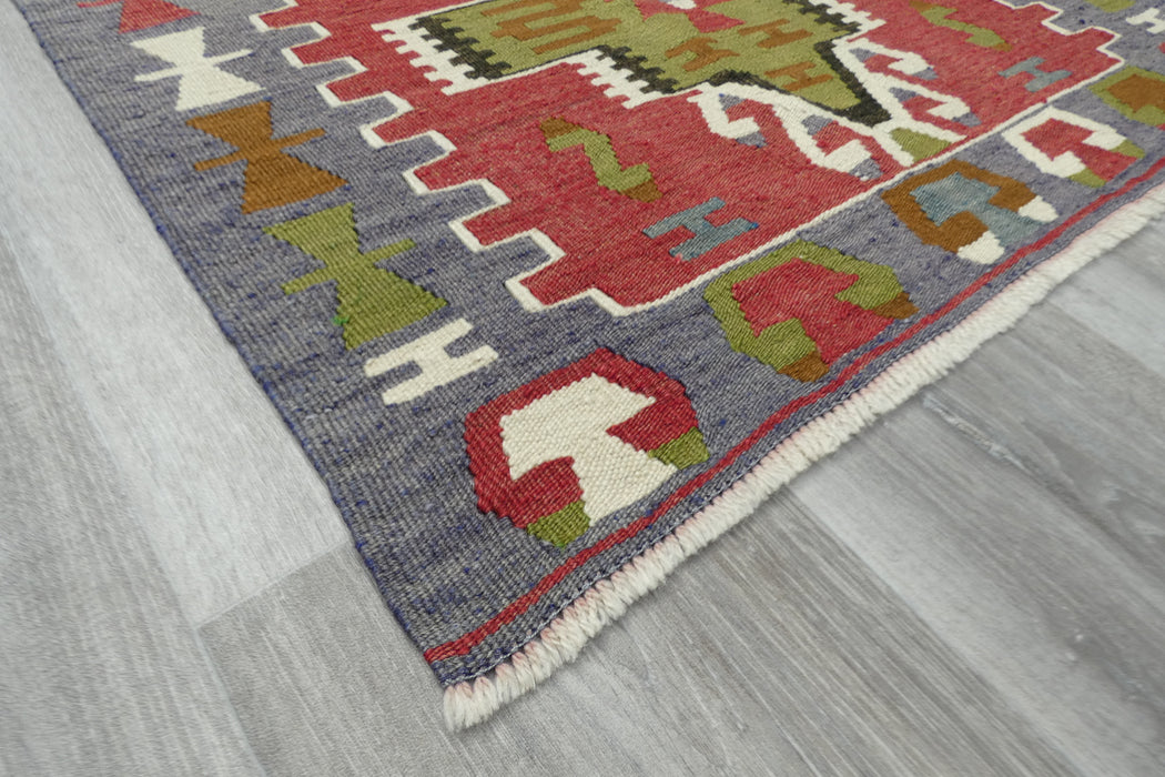 Handmade Fine Turkish Anatolian Kilim Rug Size: 125 x 80cm- Rugs Direct 