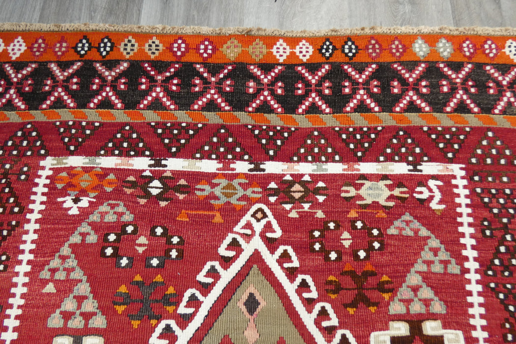 Handmade Fine Turkish Anatolian Kilim Rug Size: 160 x 134cm- Rug Direct 