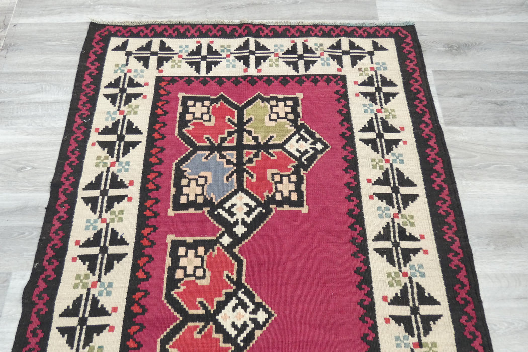 Handmade Fine Turkish Anatolian Kilim Rug Size: 177 x 108cm- Rugs Direct