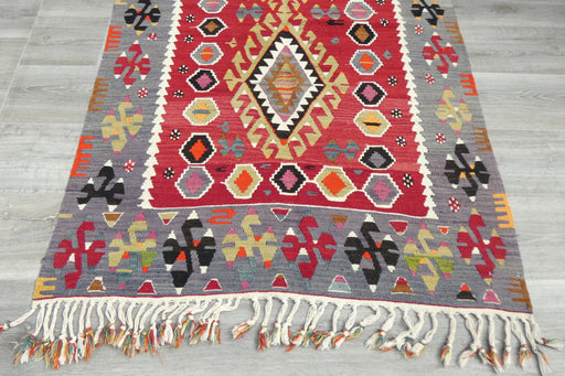 Handmade Fine Turkish Anatolian Kilim Rug Size: 170 x 102cm- Rugs Direct 