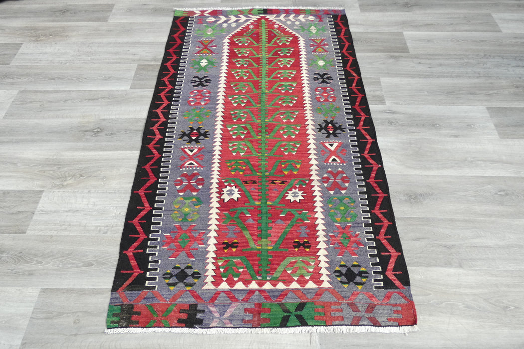 Handmade Fine Turkish Anatolian Kilim Rug Size: 184 x 107cm- Rugs Direct 