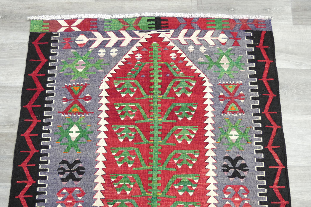 Handmade Fine Turkish Anatolian Kilim Rug Size: 184 x 107cm- Rugs Direct 