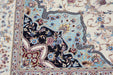 Anahita Collection Rug - Eternal Blossom in Cream & Blue- Rugs Direct