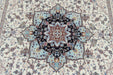 Anahita Collection Rug - Eternal Blossom in Cream & Blue- Rugs Direct