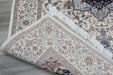 Anahita Collection Rug - Eternal Blossom in Cream & Blue- Rugs Direct