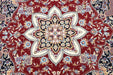 Anahita Collection Rug -Imperial Medallion in Cream and Red- Rugs Direct 