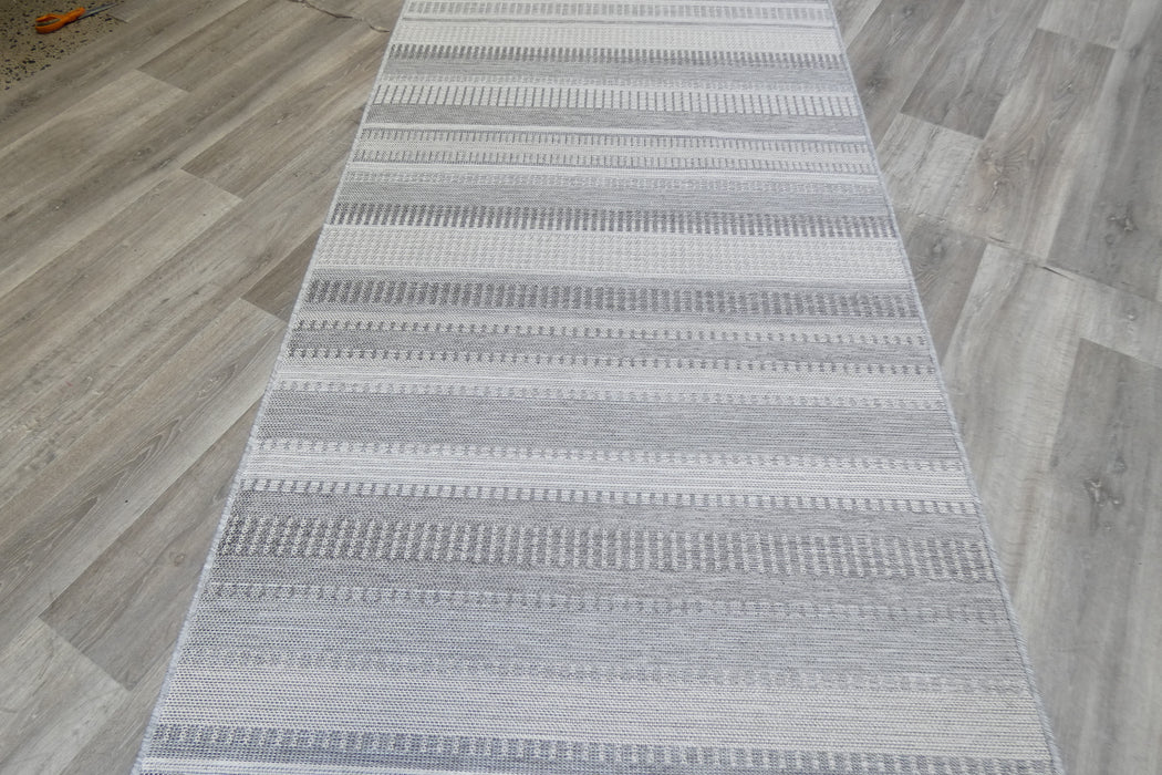 Newport Indoor/Outdoor Flatweave Hallway Runner 120cm x Cut to order- Rugs Direct 