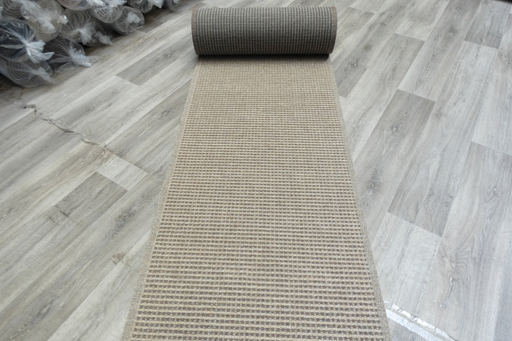 Katana Indoor/Outdoor Flatweave Hallway Runner 80cm x Cut to order- Rugs Direct 