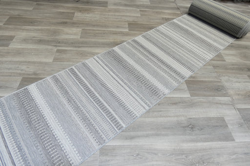 Newport Indoor/Outdoor Flatweave Hallway Runner 80cm x Cut to order- Rugs Direct 