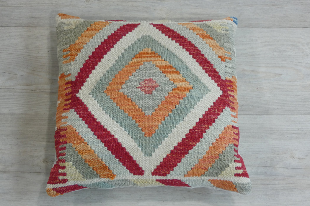 Afghan Hand Made Cushion - Rugs Direct