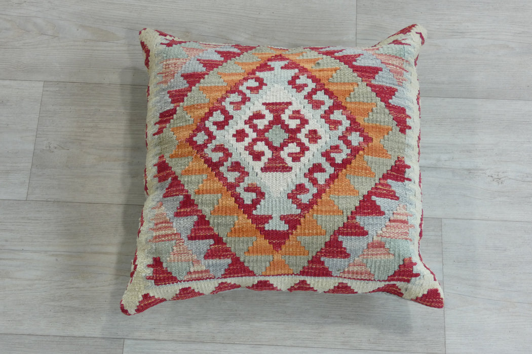 Afghan Hand Made Cushion - Rugs Direct