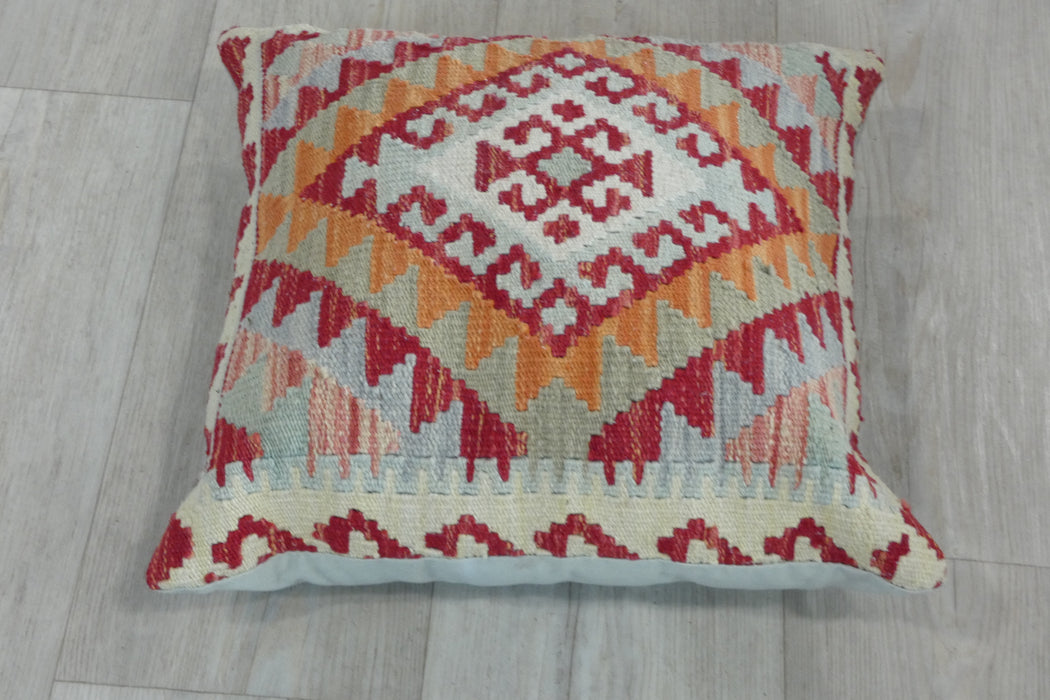 Afghan Hand Made Cushion - Rugs Direct