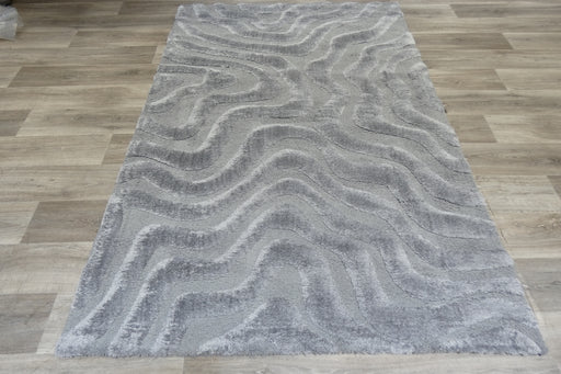 Luxurious Textured Contemporary Design Limba Rug (13022-5171) Size: 160 x 230cm- Rugs Direct 