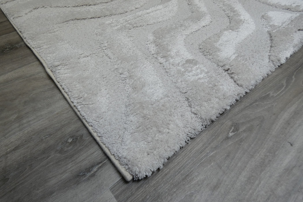 Luxurious Textured Contemporary Design Limba Rug (13022-6191) Size: 160 x 230cm- Rugs Direct 