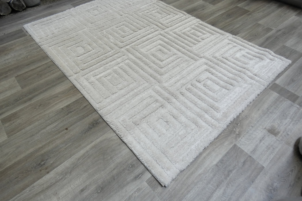 Luxurious Textured Contemporary Design Limba Rug (13023-6191) Size: 160 x 230cm