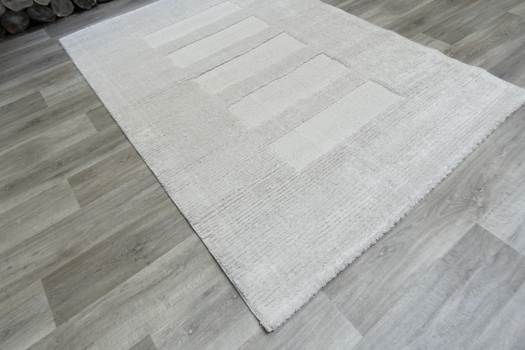 Luxurious Textured Contemporary Design Limba Rug (13018-6191) Size: 160 x 230cm- Rugs Direct 