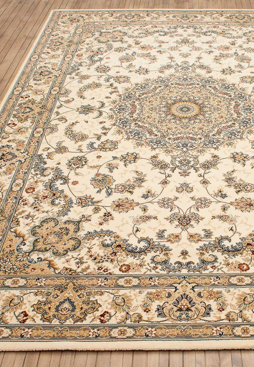 Traditional Medallion Design Da Vinci Rug Size: 133 x 195cm - Rugs Direct