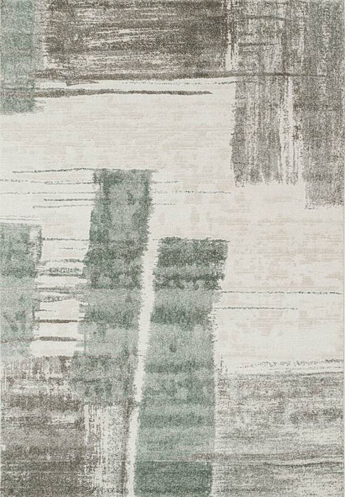 Neutral Tones Abstract Valentino Rug (46046-6141)- Rugs Direct 