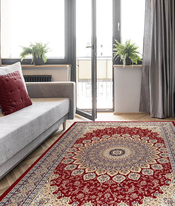 Traditional Medallion Design Da Vinci Rug - Rugs Direct