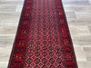 Afghan Hand Knotted Khoja Roshnai Hallway Runner Size: 287 x 90cm - Rugs Direct