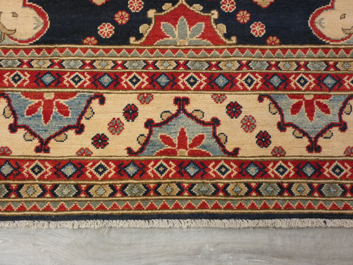 Afghan Hand Knotted Kazak Rug Size: 314 x 202cm-Afghan Rug-Rugs Direct