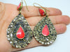 Afghan Earring, Handmade and Traditional - Rugs Direct