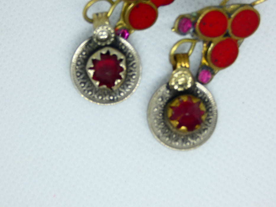 Afghan Earring, Handmade and Traditional - Rugs Direct