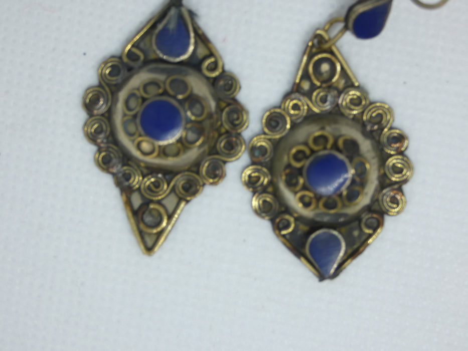 Afghan Earring, Handmade and Traditional - Rugs Direct