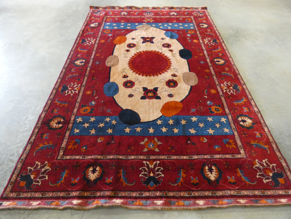 Hand Knotted Afghan Belgique Rug Size: 200 x 306cm - Rugs Direct