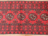 Afghan Hand Knotted Turkman Size: 138 x 51cm - Rugs Direct