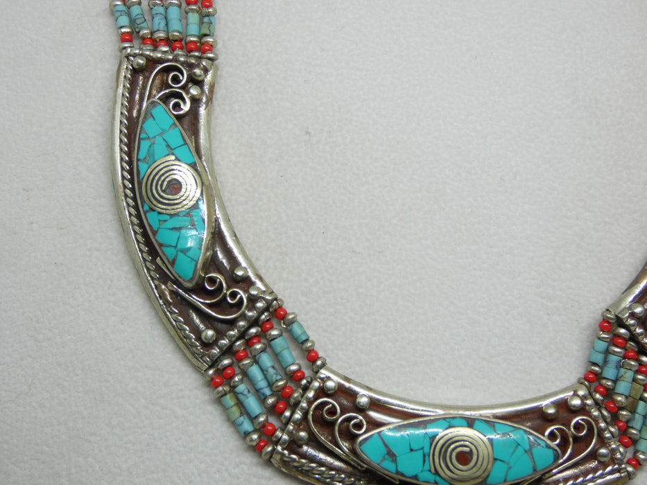 Nepalese Necklace, Handmade and Traditional - Rugs Direct