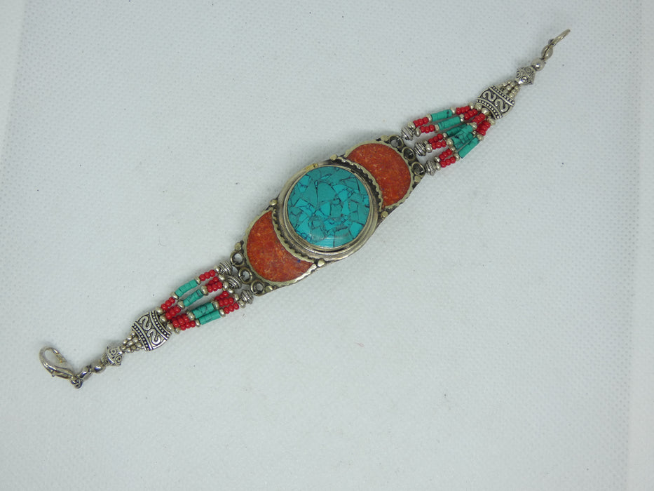 Handmade and Traditional, Nepalese Bracelet - Rugs Direct