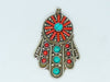 Nepalese Necklace Pendant, Handmade and Traditional - Rugs Direct