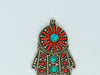 Nepalese Necklace Pendant, Handmade and Traditional - Rugs Direct