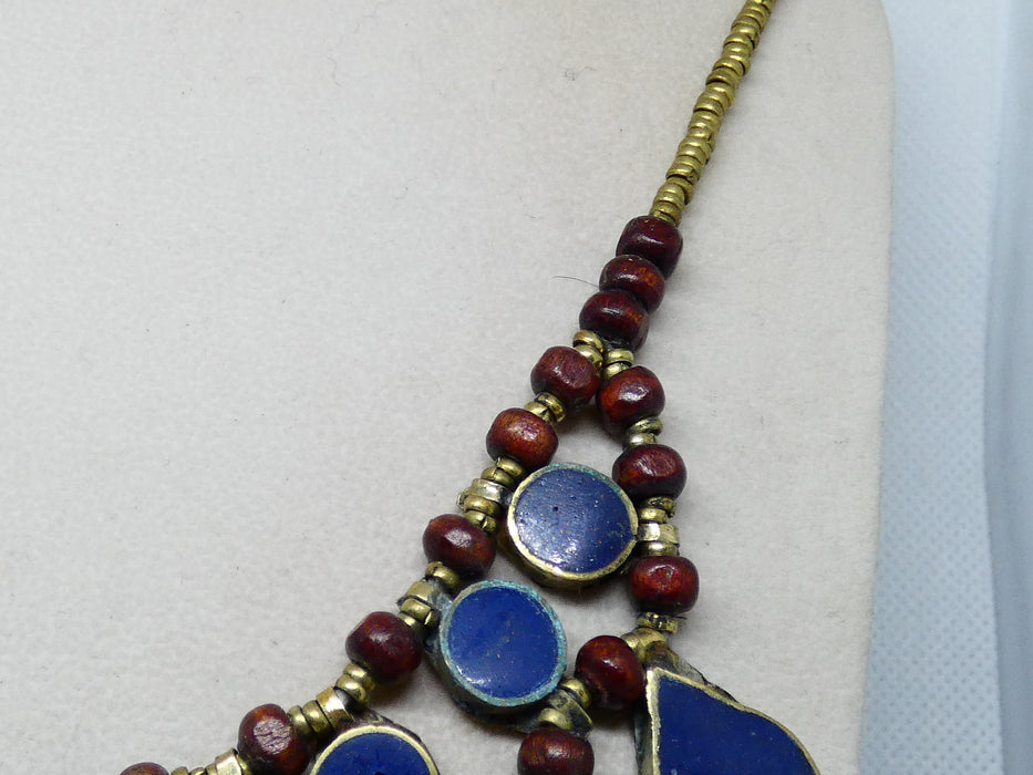 Afghan Tibetan Necklace, Handmade and Traditional - Rugs Direct