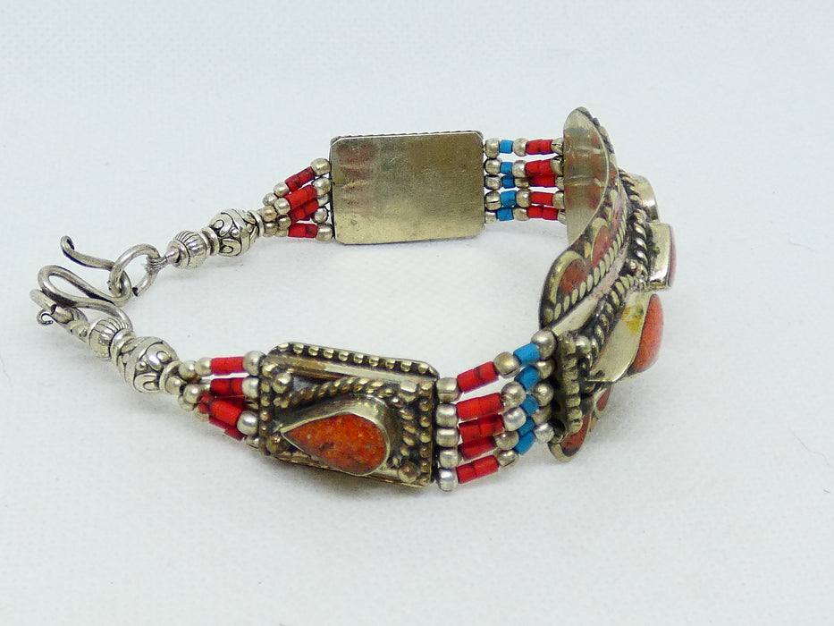 Handmade and Traditional, Nepalese Bracelet - Rugs Direct