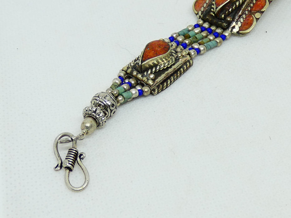 Handmade and Traditional, Nepalese Bracelet - Rugs Direct