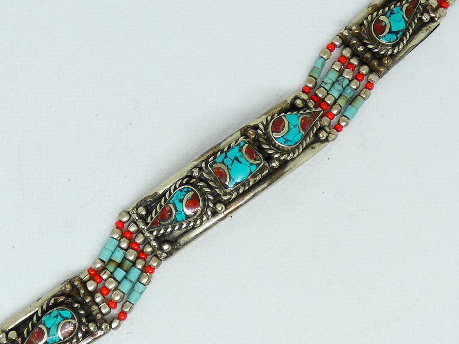 Handmade and Traditional, Nepalese Bracelet - Rugs Direct