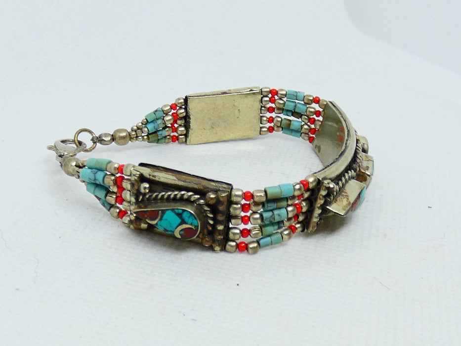 Handmade and Traditional, Nepalese Bracelet - Rugs Direct