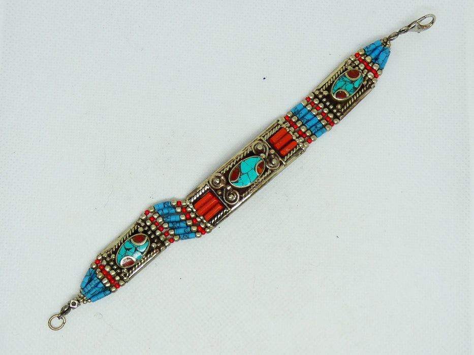 Handmade and Traditional, Nepalese Bracelet - Rugs Direct