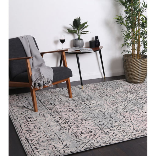 Damask Design Turkish Rug - Rugs Direct